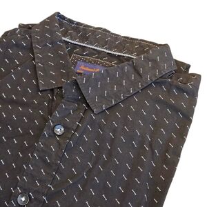 Gentlemen's Outfitters "Styled for Dapper Gents" Men's 2X Shirt Black & White